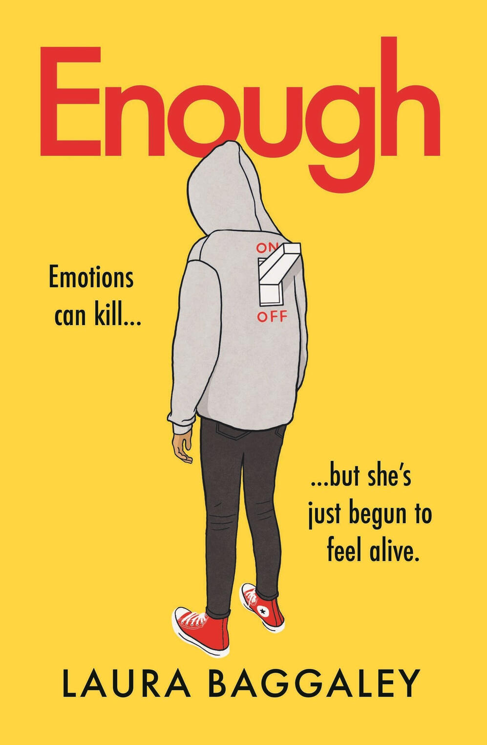 Book Cover for novel 'Enough'